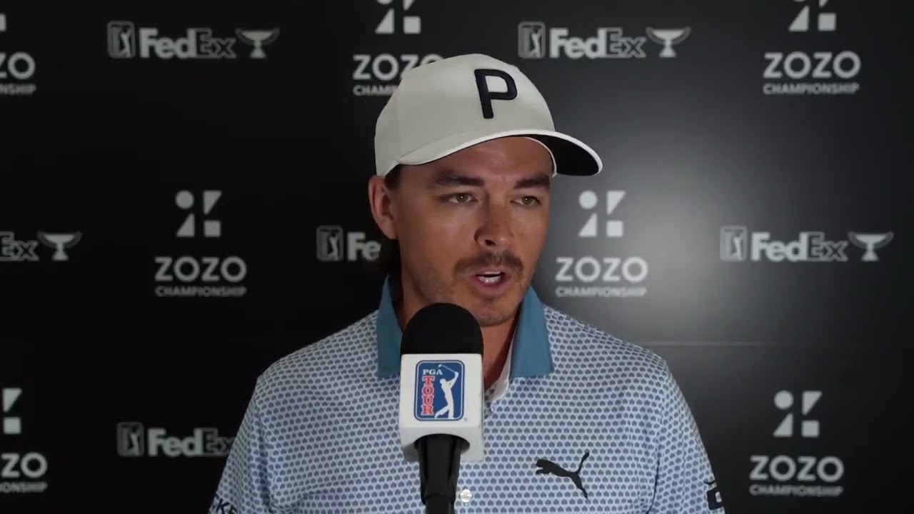 Rickie Fowler Saturday Flash Interview 2024 ZOZO CHAMPIONSHIP © PGA Tour