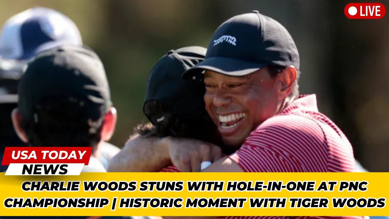 Charlie Woods Stuns with Hole-in-One at PNC Championship | Historic Moment with Tiger Woods