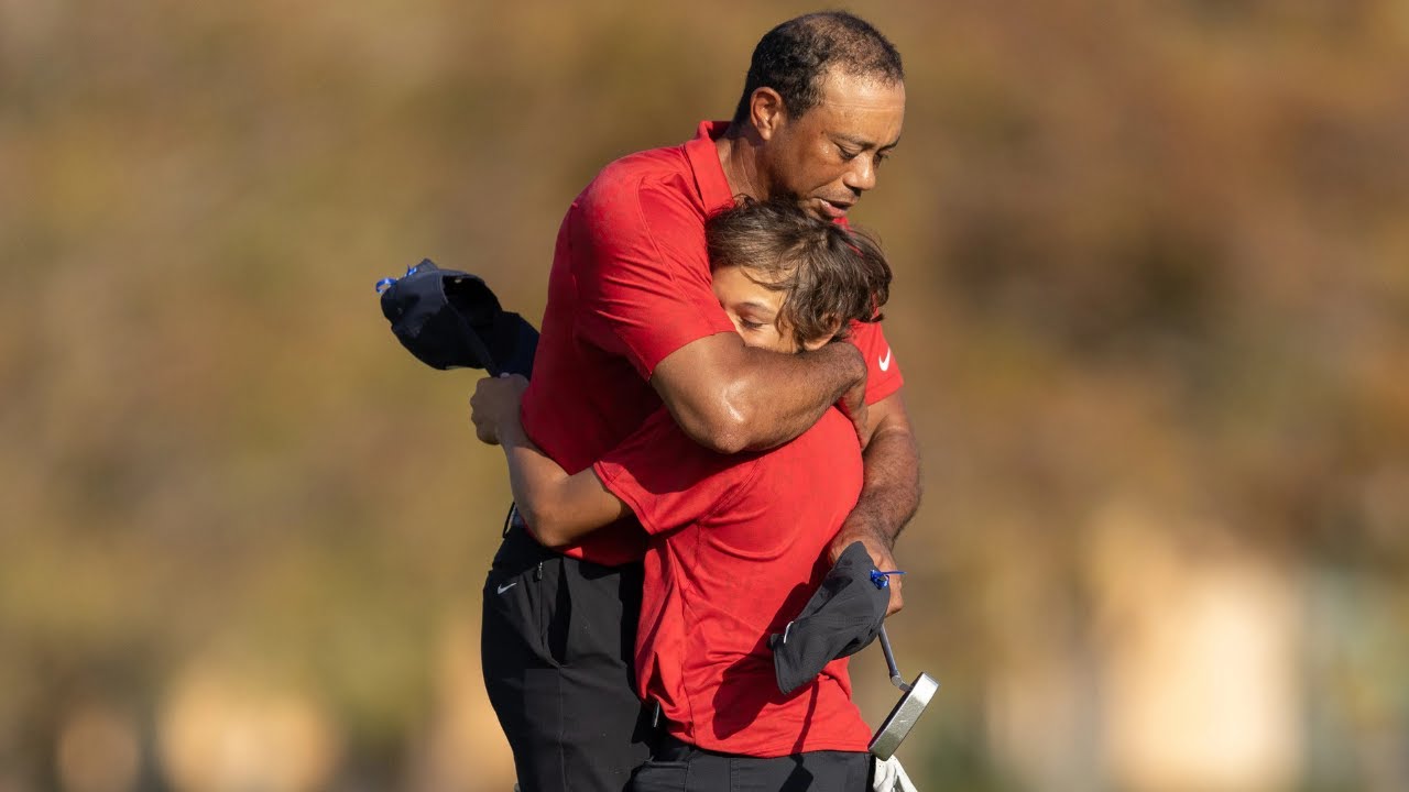 Tiger Woods & Charlie Woods’ heartwarming moments at the PNC Championship Pro-Am