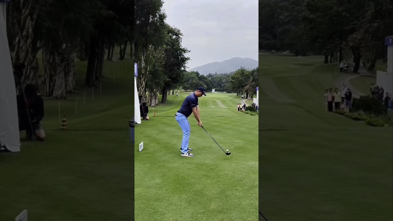 2024 Justin Rose Awesome Swing Motion & Slow-motion