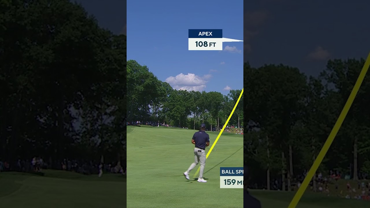 Bryson DeChambeau - 243 with a 6-iron!