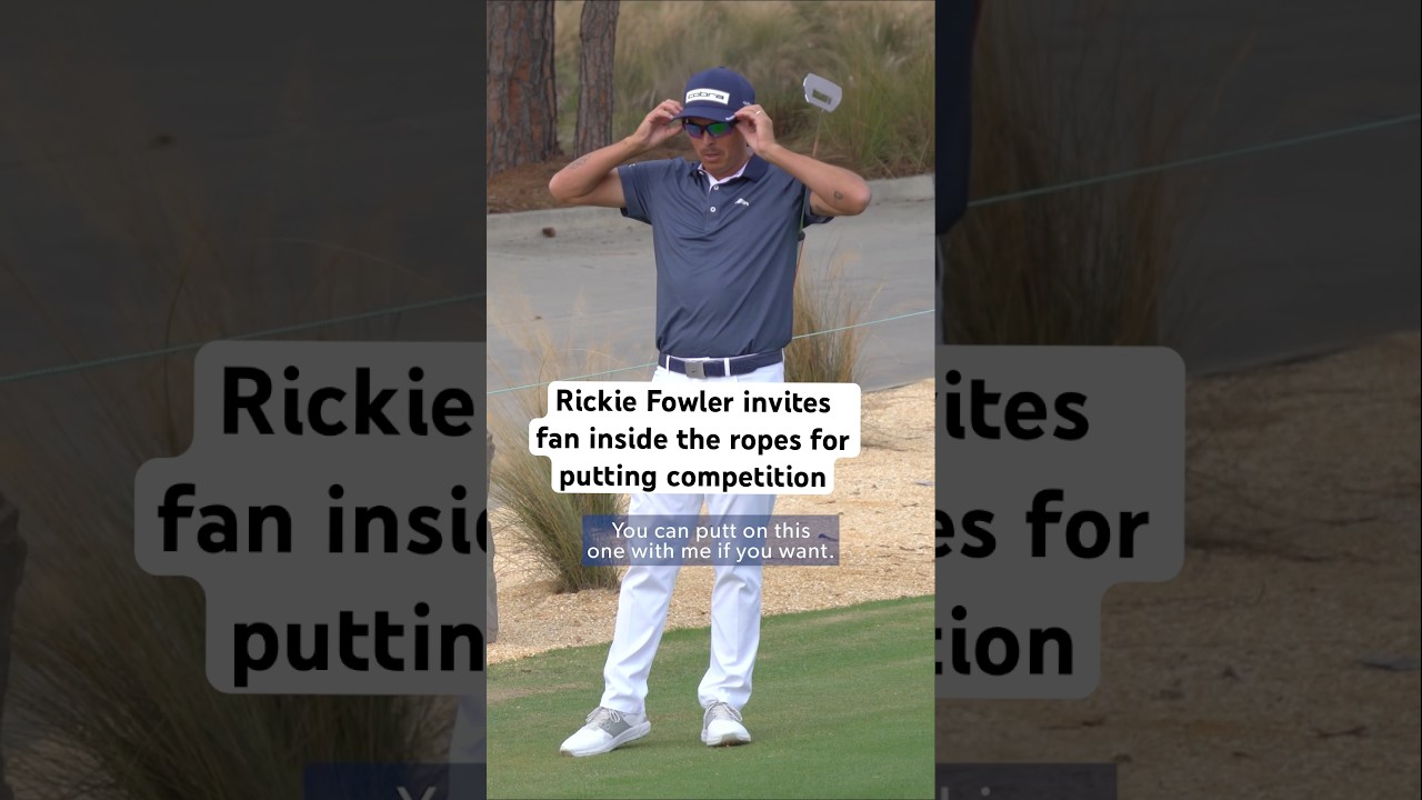 Rickie Fowler is a man of the people 👏