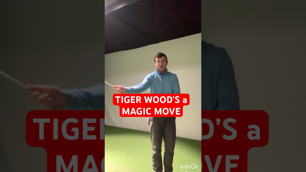 Tiger Wood’s  MAGIC move #golf