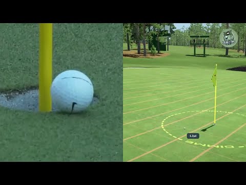 Recreating Tiger Woods’ Iconic 16th Chip at the Masters on GSPro