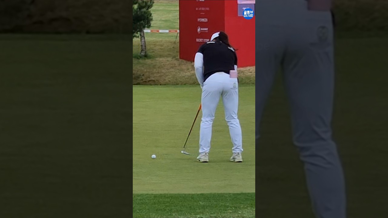 아기엄마 안선주프로 퍼팅 영상