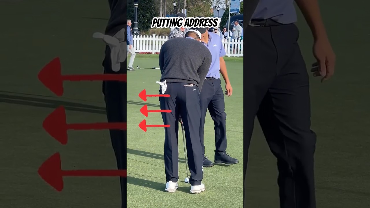 Tiger Woods Putting @2024 PNC Championship #bunckershot #golf #tigerwoods