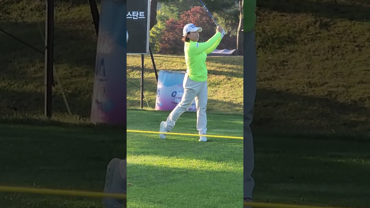 [KLPGA]프로 드라이버스윙 (김새로미, 안선주, 유효주)