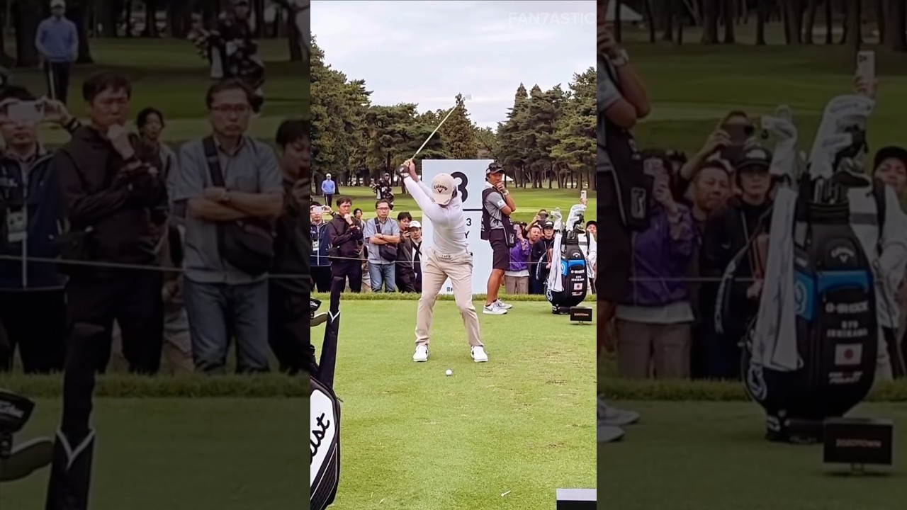 PGA Japan 石川遼 いしかわりょう Golf Iron Swing & Slow Motion Golf Lesson