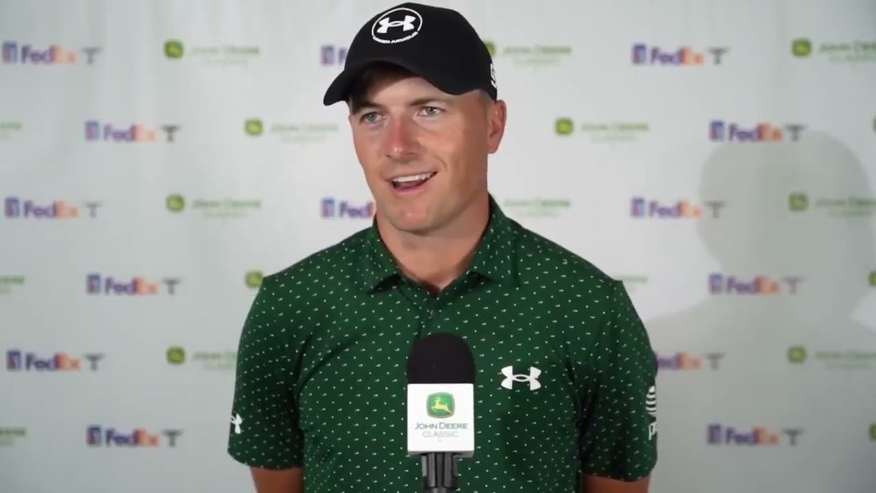 Jordan Spieth Saturday Flash Interview  2024 John Deere Classic © PGA Tour