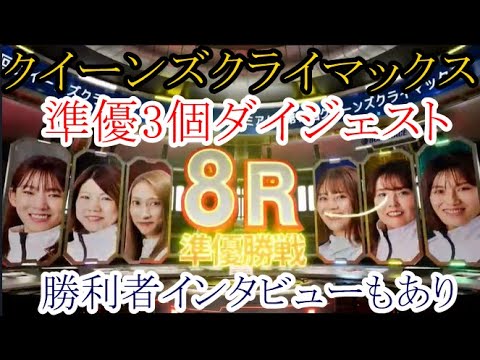 【クイーンズ競艇】守屋、長嶋ら「準優3個」ダイジェスト&勝利者インタビュー
