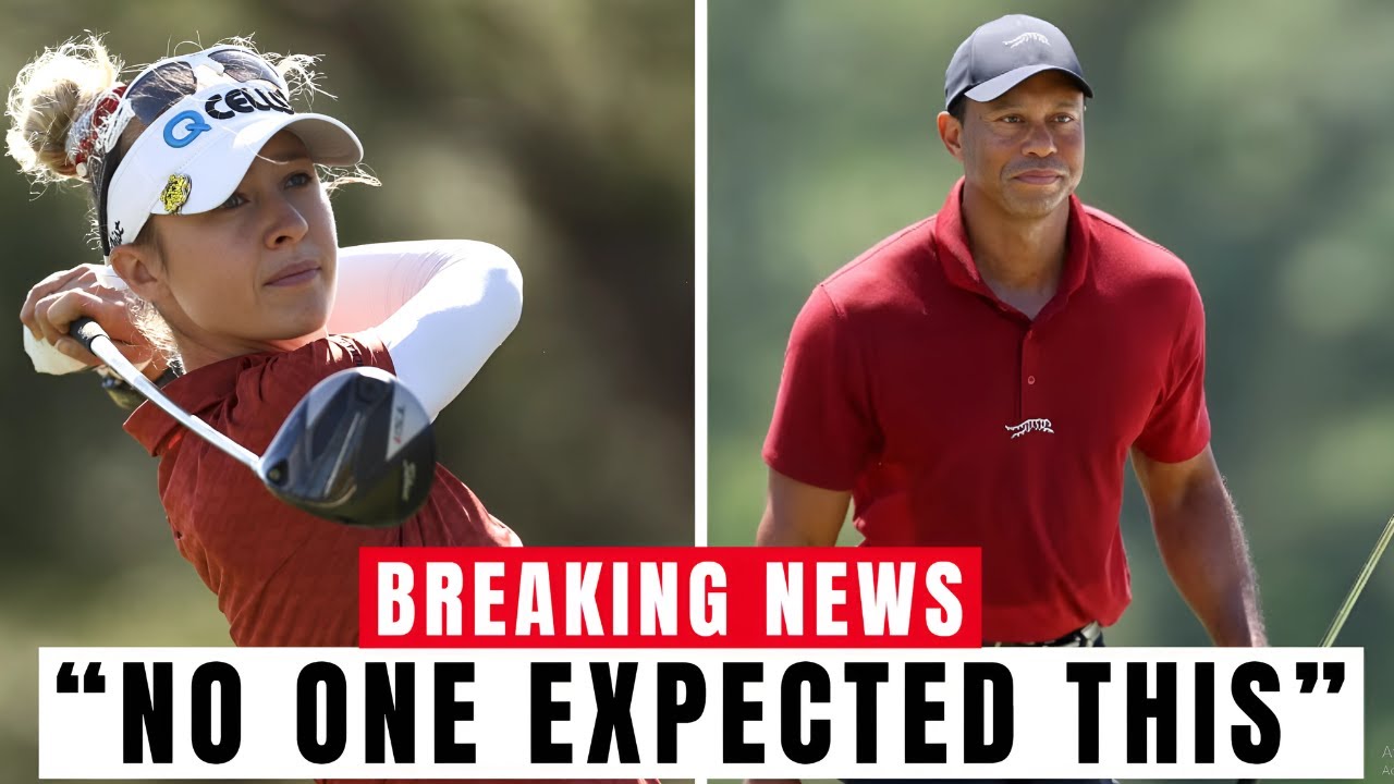 TIGER WOODS AMAZES FANS, OUTSHINES YOUNG STAR NELLY KORDA WITH UNREAL FITNESS AT GOLF EVENT