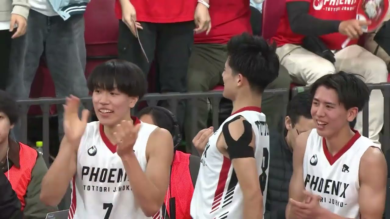 【ハイライト】鳥取城北が延岡学園を下し、創部60年目で初のベスト4進出！（男子準々決勝）｜SoftBank ウインターカップ2024