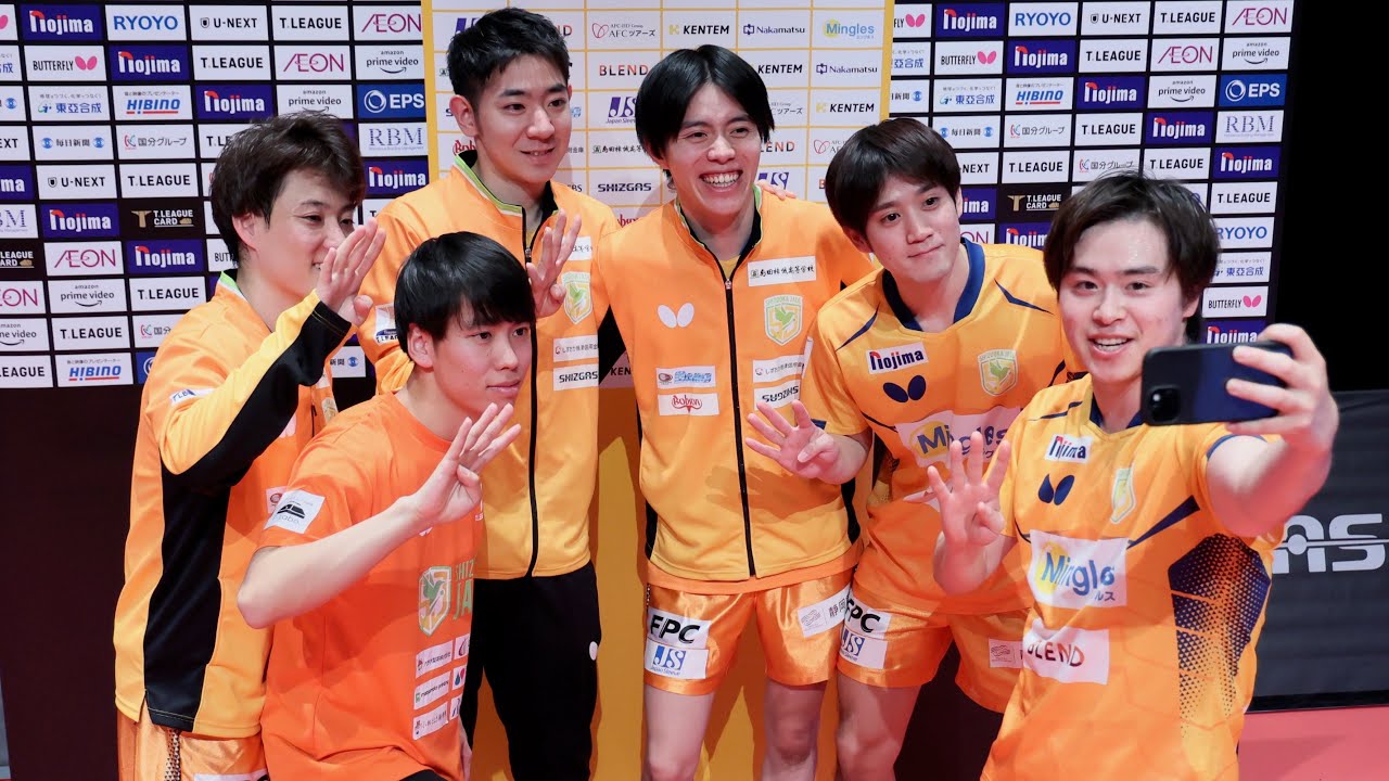 森薗政崇 ジェードスーパープレー＆監督インタビュー 静岡ジェード vs 岡山リベッツ ノジマTリーグ2024-2025 2024年12月27日(金)  グランシップ【卓球 Tリーグ公式】