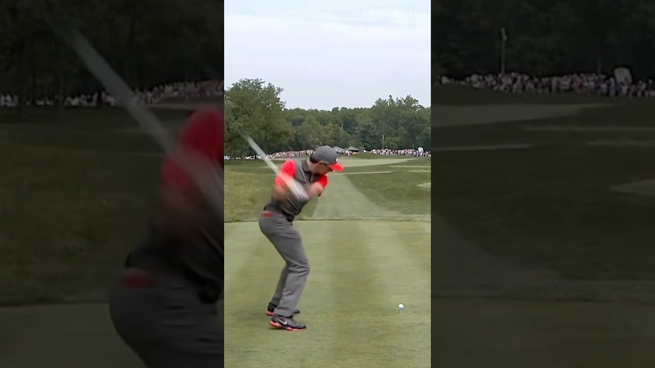 PGA Rory Mcilroy Driver Swing & Slow Motion Golf Lesson