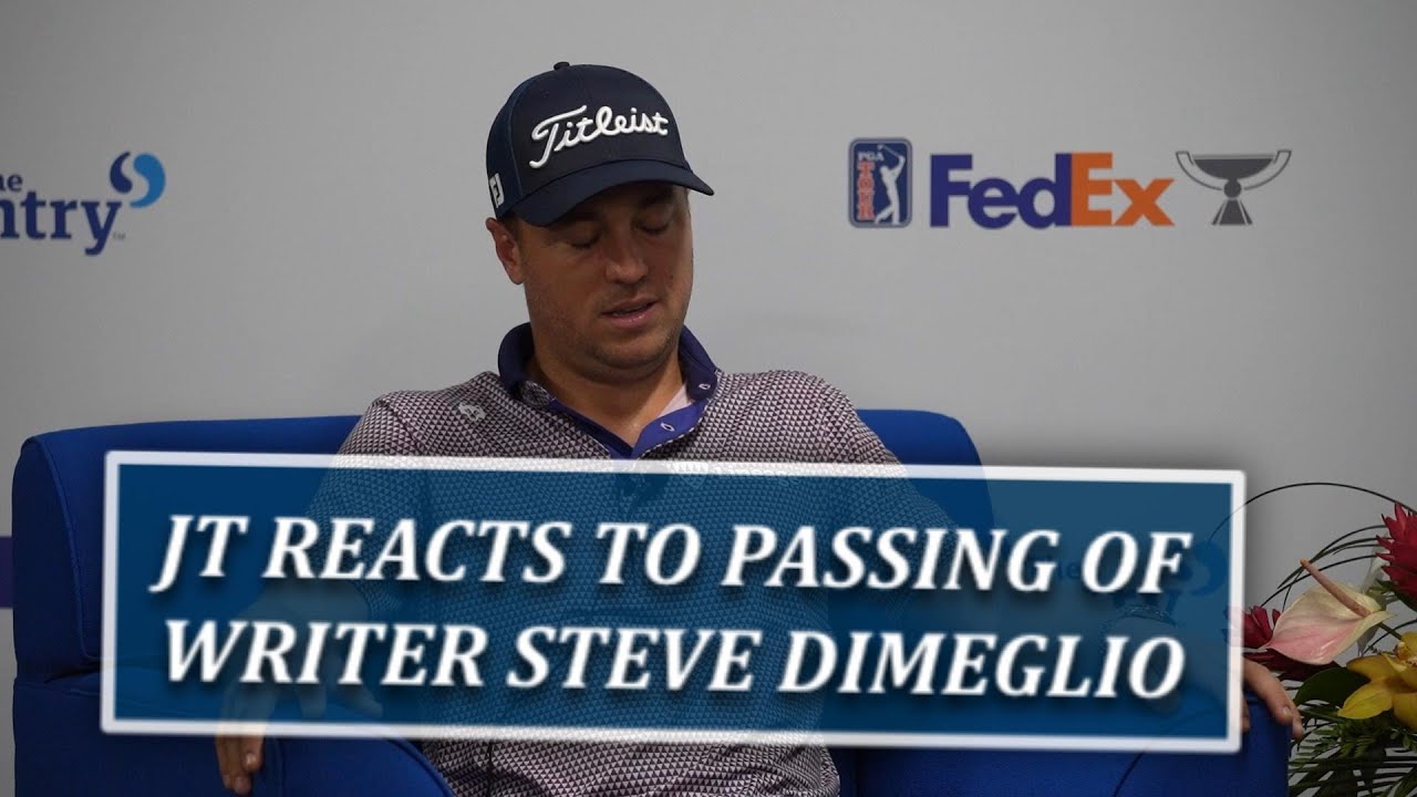 Justin Thomas Reacts To Death Of Beloved Writer Steve DiMeglio