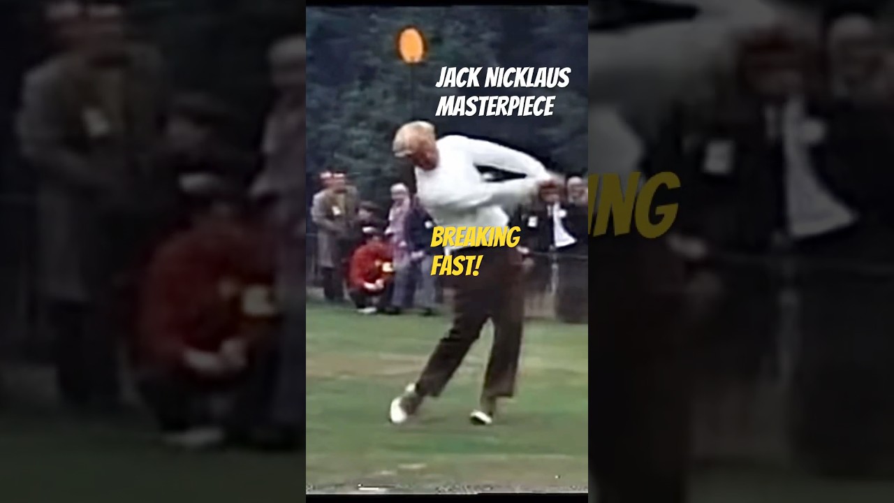Legend JACK NICKLAUS shows extension! #golf #king #video #shorts #simplegolftips #golfshorts #power