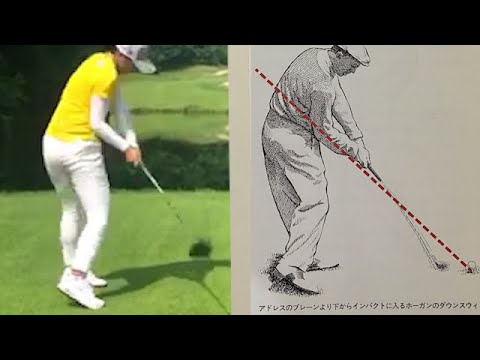 右手が下回りスイング（古江彩佳、鈴木愛、高橋彩華）