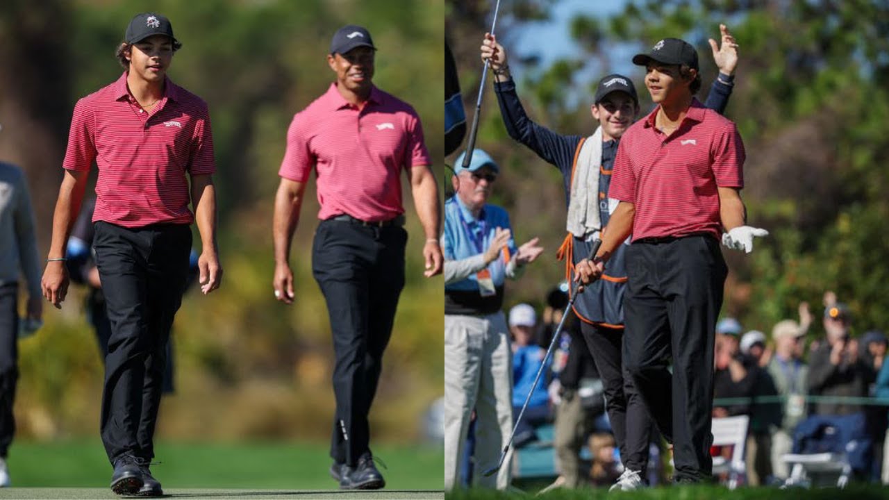 Tiger Woods and son Charlie smash record at PNC Championship despite finishing runners-up