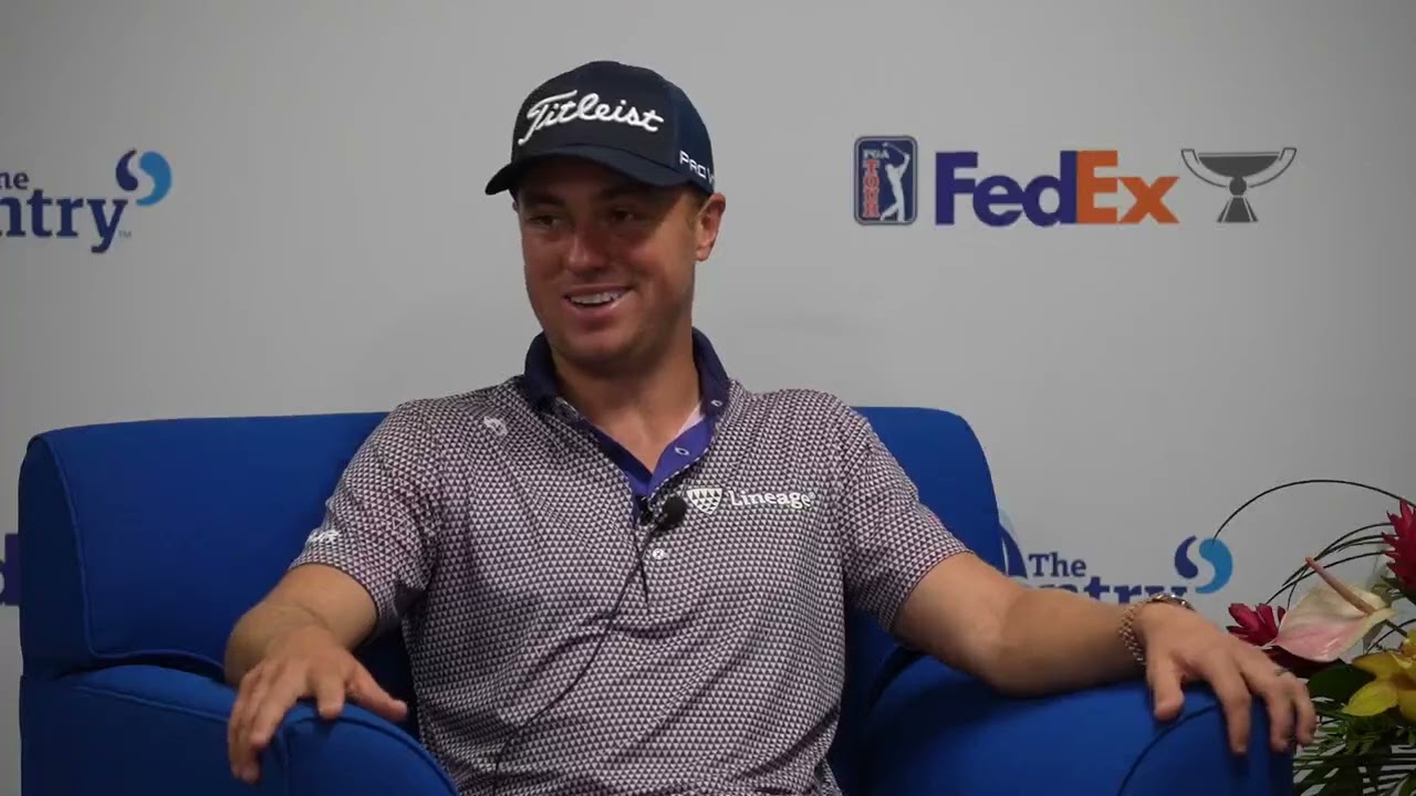 Justin Thomas Discusses Start of 2025 PGA Tour Schedule, Goals for 2025 & The Sentry 2025 Tournament