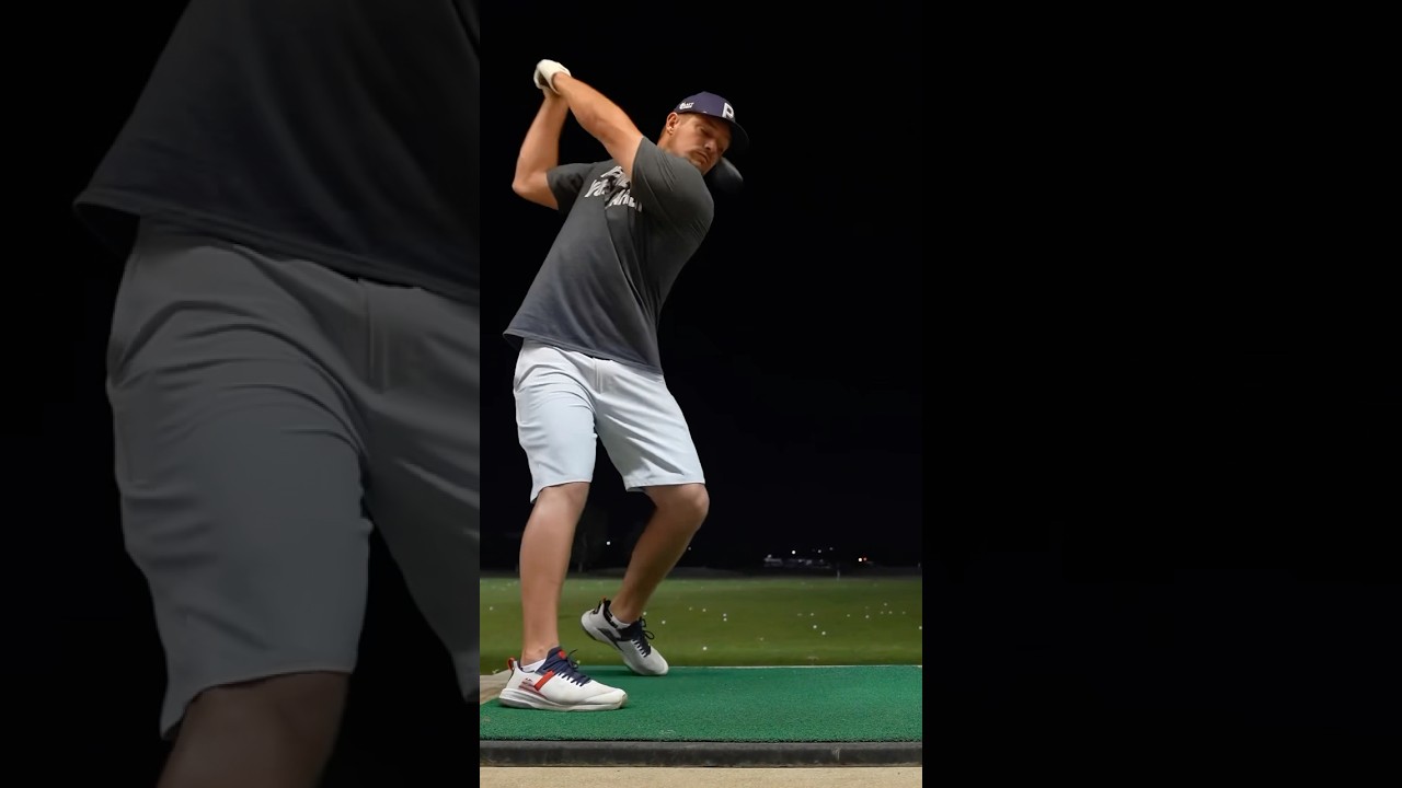 Bryson DeChambeau’s new swing thought for PERFECT ball striking⛳️ #golfshorts #playbettergolf #golf