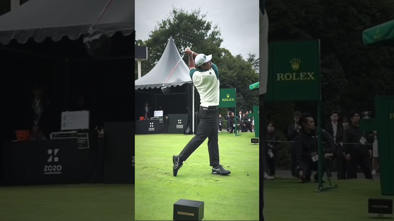 Hideki Matsuyama 松山英樹  #golf #綺麗なスイング #golfswing #綺麗なスイング #美しいスイング #ゴルフ #美しいスイング #ゴルフ #美スイング