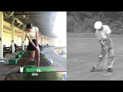 右手が下回りスイング（大里桃子、ペソンウ、原英莉花）