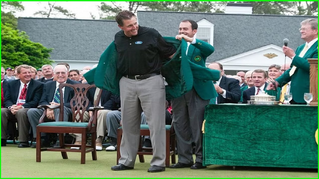⛳"Please get used to me" - When Phil Mickelson ended major drought with 2004 Masters triumph⛳ SPORTS