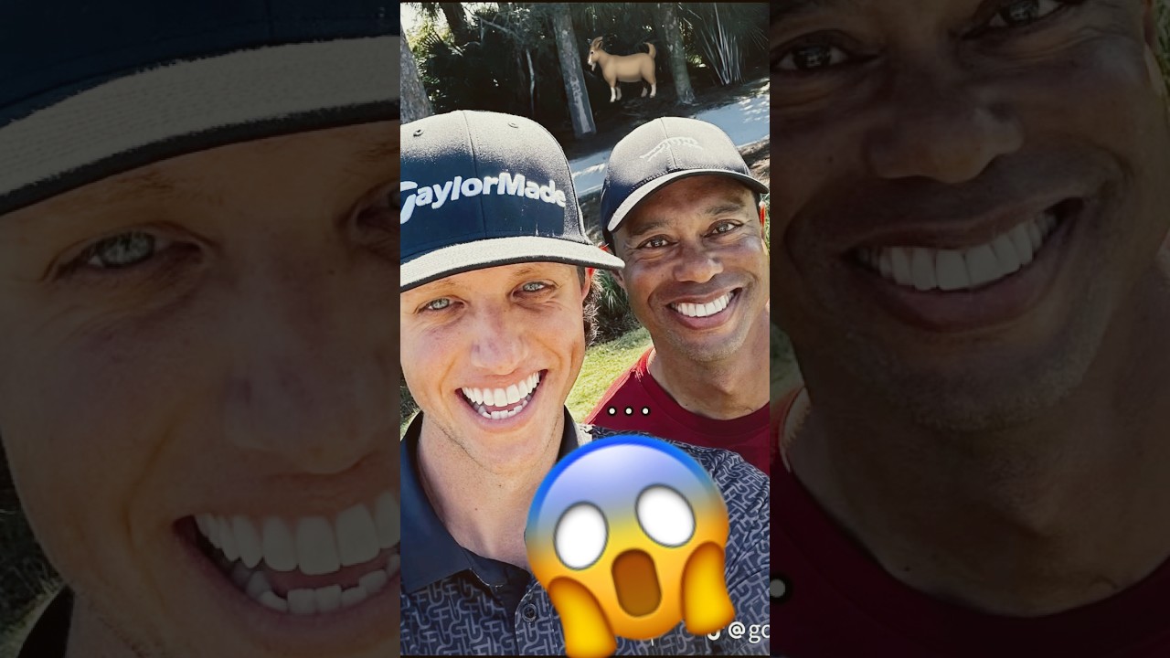 Tiger and grant 12 pm today #golf #fyp #greatest #goat