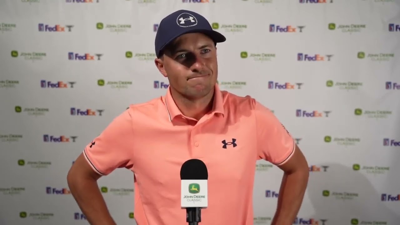 Jordan Spieth Friday Flash Interview  2024 John Deere Classic © PGA Tour