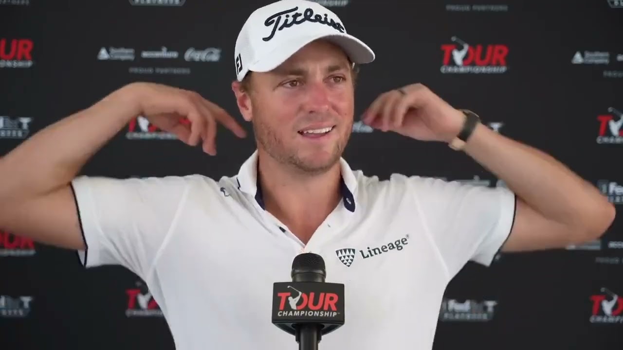 Justin Thomas Thursday Flash Interview 2024 Tour Championship © PGA Tour