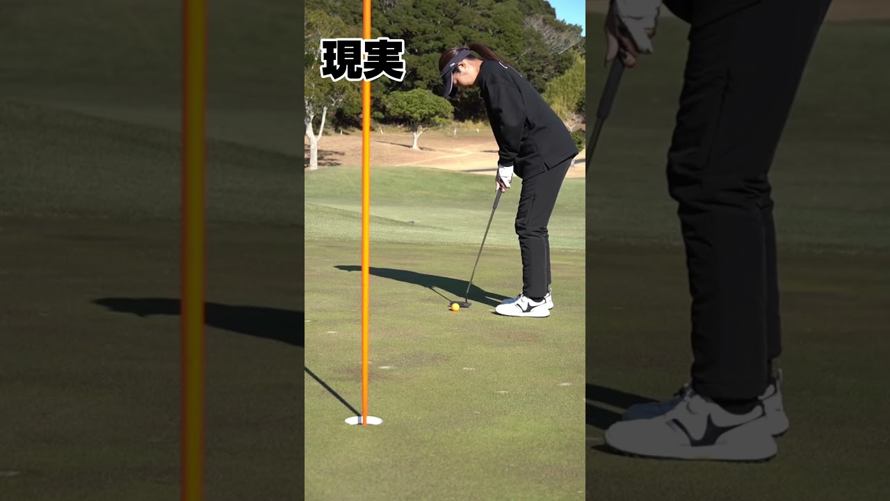 ゴルフ女子の理想と現実
