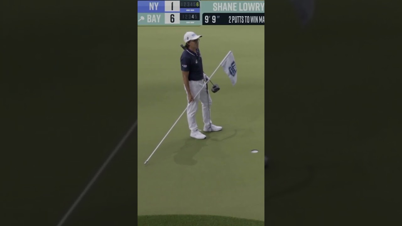 Rickie Fowler trolls Shan Lowry in the premier of the TGL #golf #sports #podcast