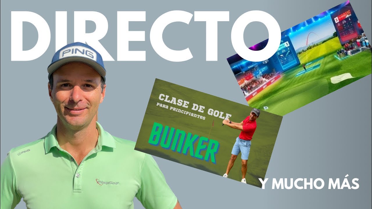🔥 DIRECTO 🔥 TGL GOLF de Tiger Wood y Rory Mcllroy, Sacar de Búnker, objetivos 2015 y mucho más