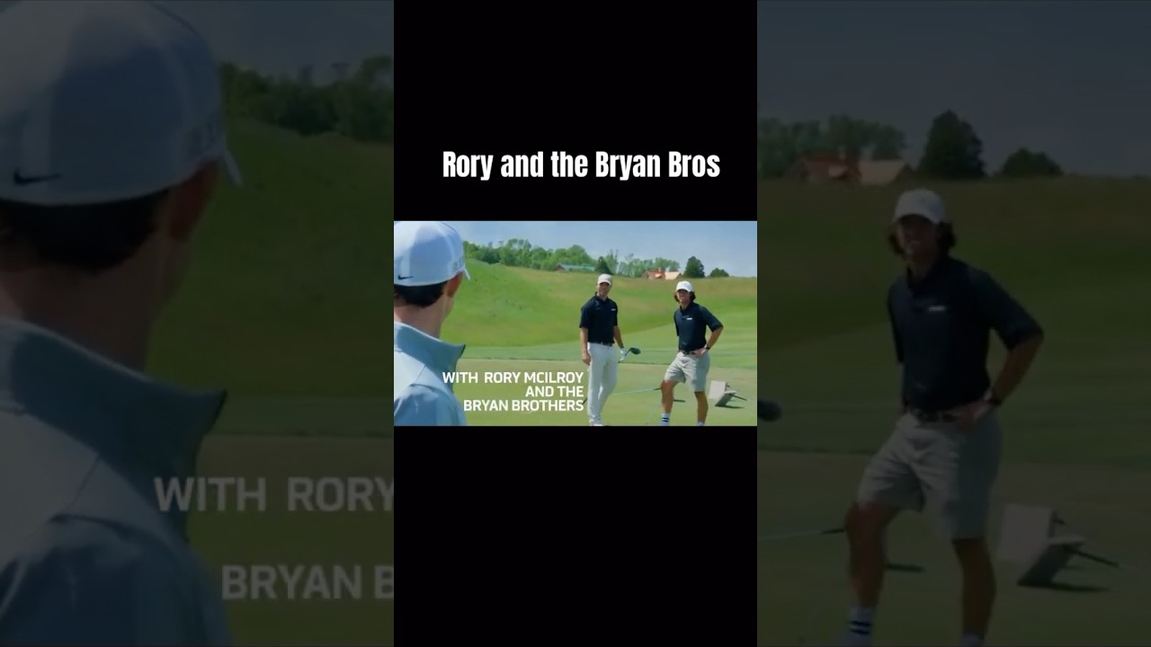 Rory McIlroy🏌🏻and the Bryan Bros ⛳️ Know BOSE 🎧 (2015)