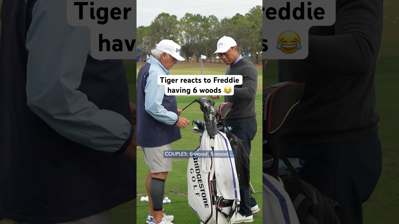 Freddie’s bag SHOCKS Tiger 😂