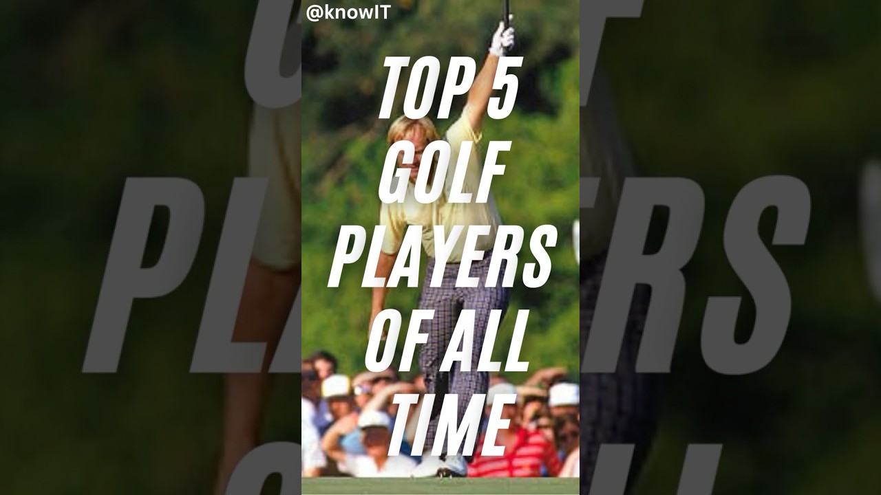 Top 5 Golf Players of all time #top5 #golf #tigerwoods #jacknicklaus #sports  #top