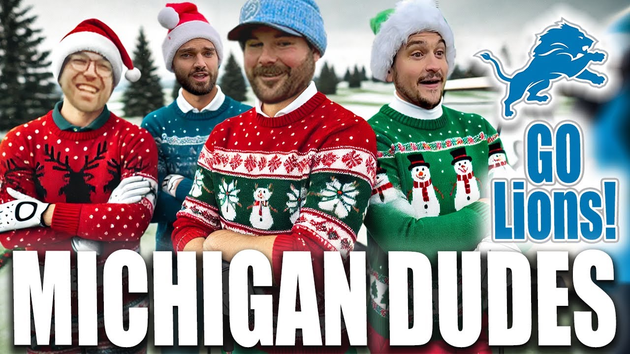 Golf SCRAMBLE at RACKHAM GC in Michigan! We FAILED Bryson DeChambeau's BREAK 50 Golf Challenge