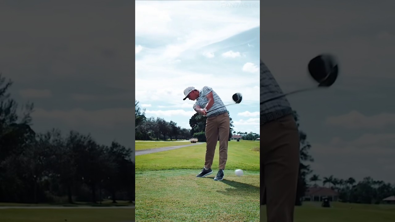 PGA Rickie Fowler Golf Driver Swing & Slow Motion