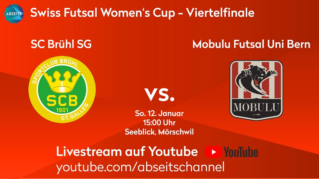 SC Brühl SG vs. Mobulu Futsal Uni Bern | Swiss Futsal Women's Cup - Viertelfinale | 12.01.2025