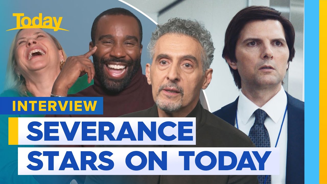 Stars of Severance catch up with Today | Today Show Australia