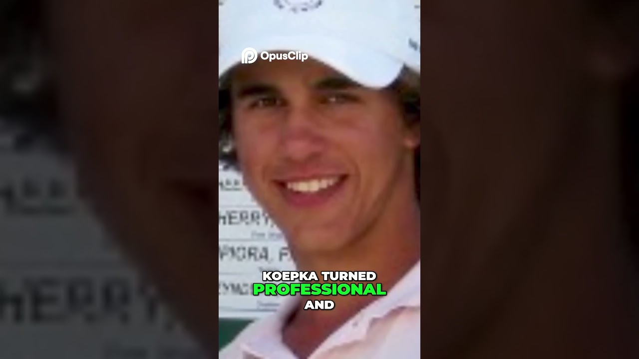 Koepka's Journey  From Challenge Tour to Major Champion