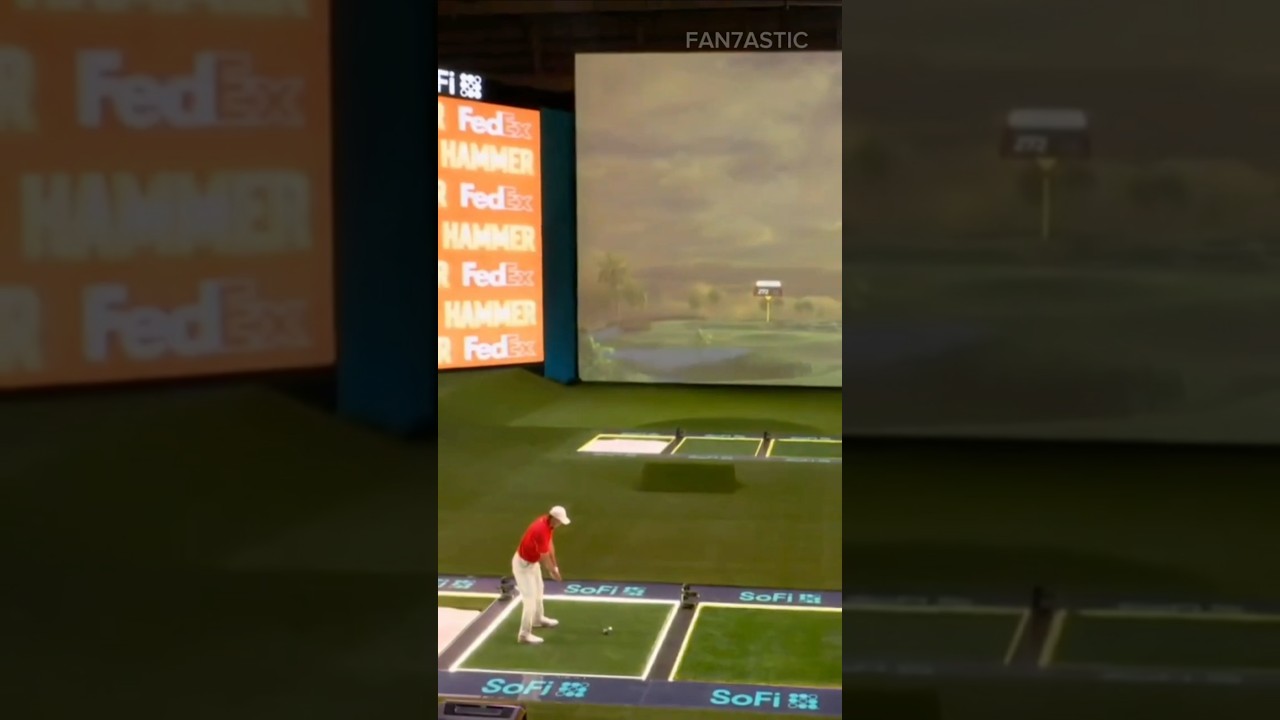 The first Tee Shot of Tiger Woods (TGL Golf Tour)