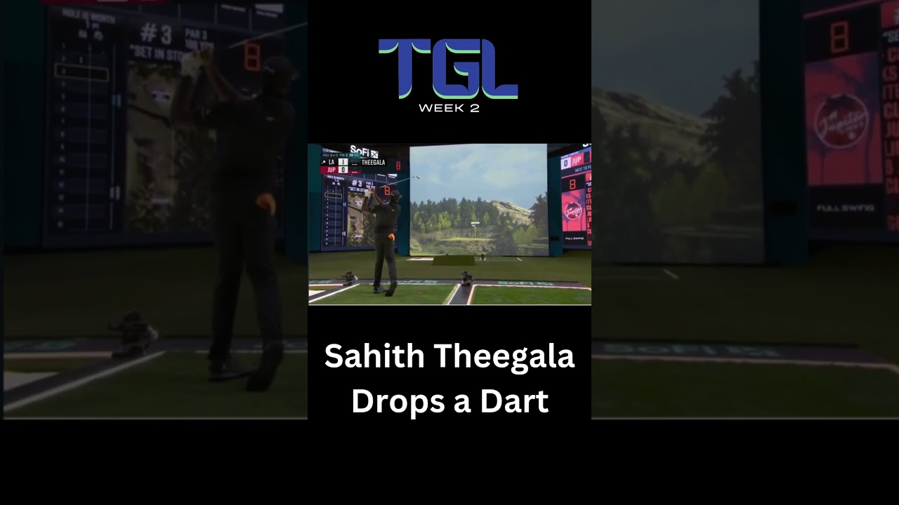 TGL Golf Highlights: Theegala Hits a Spectacular Shot
