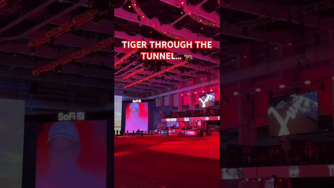 Tiger Woods is officially at TGL | #tgl