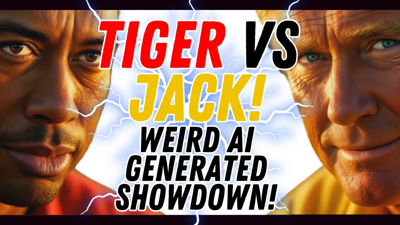 Jack Nicklaus vs Tiger Woods: The Ultimate Par 4 Showdown! ┃ AI Generated