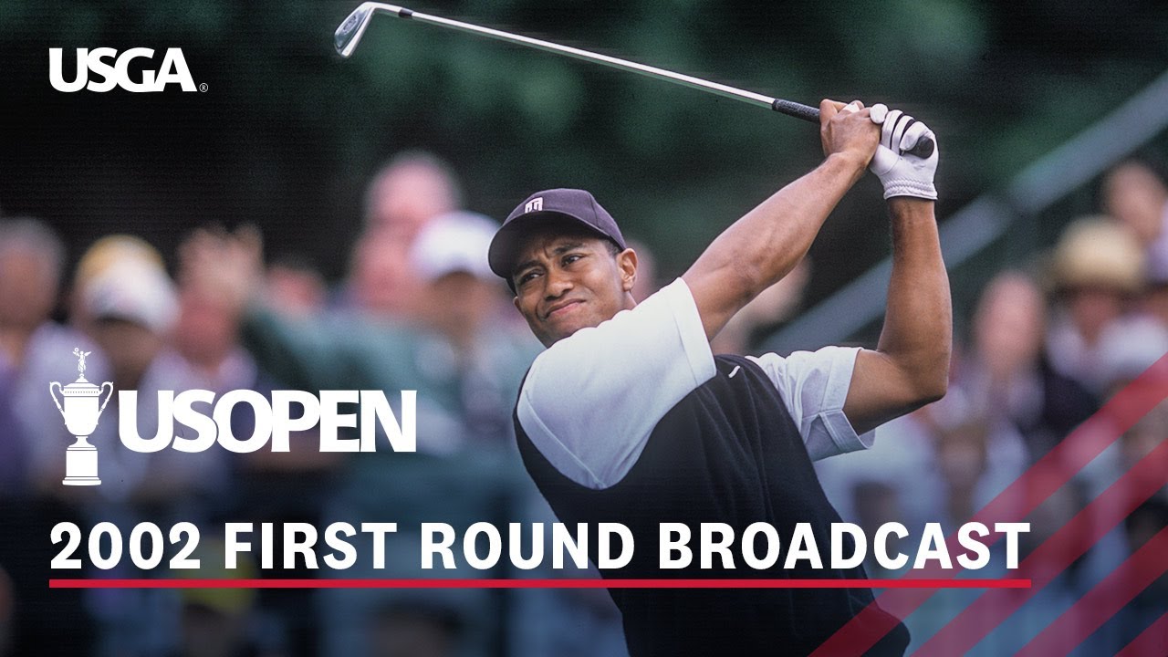 2002 U.S. Open (Round 1): Tiger Woods Fires an Opening Round 67 at Bethpage Black | Full Broadcast