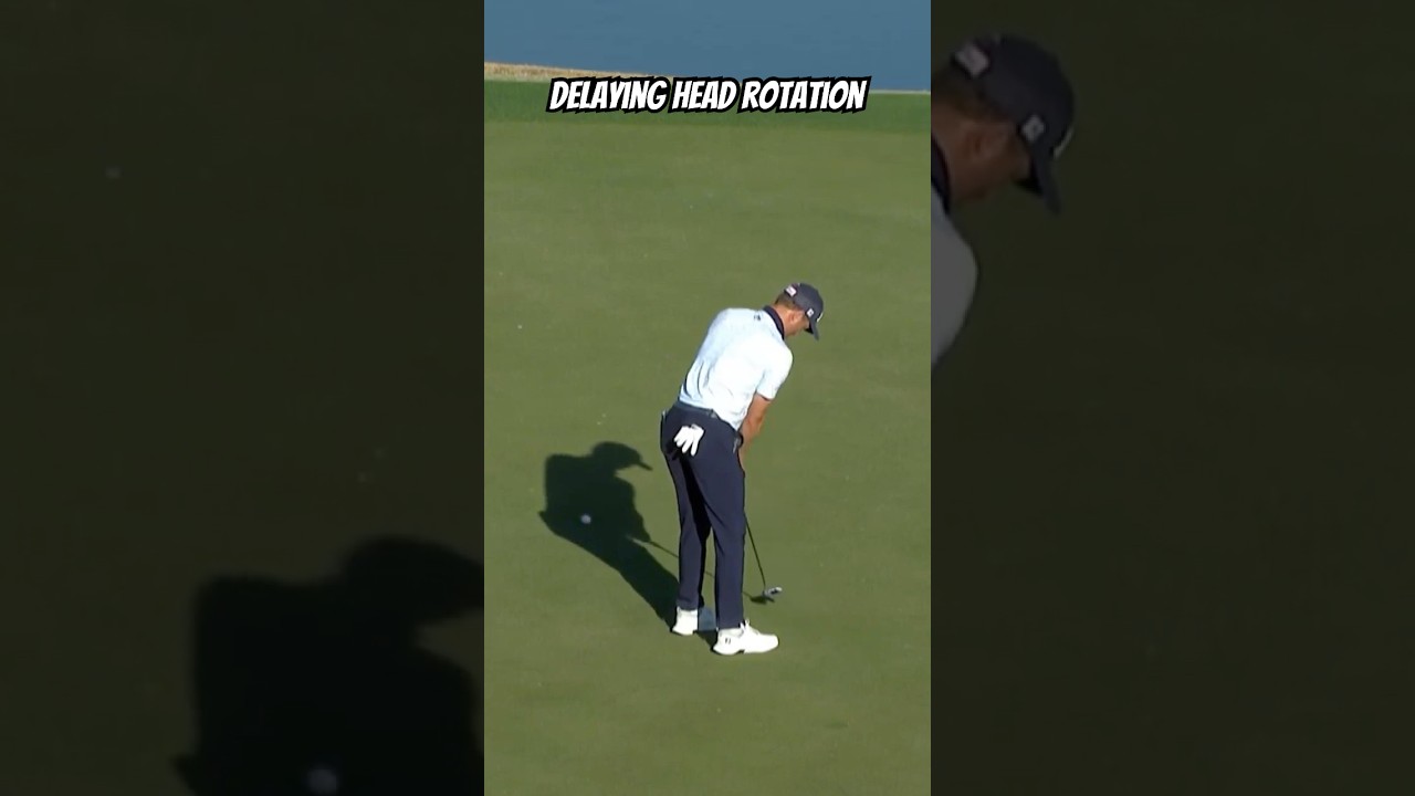 머리 주목!!!! / 치고 하나, 둘, 셋 #저스틴토마스 #퍼팅잘하는법 #퍼팅