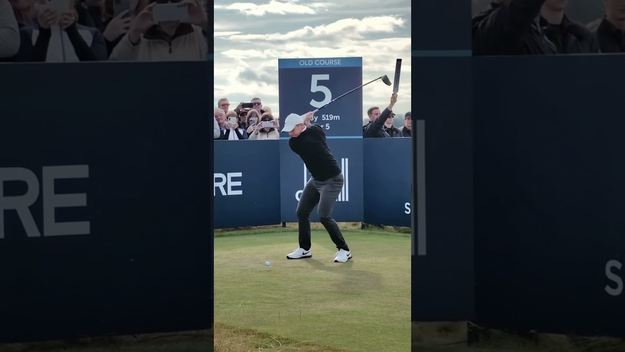 PGA Rory Mcilroy Golf Driver Swing & Slow Motion