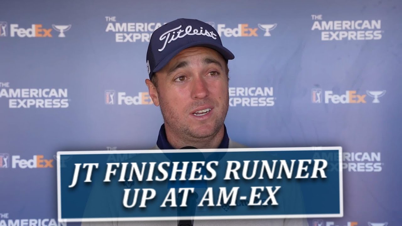 Justin Thomas Finishes 2nd w/ Late Charge At American Express