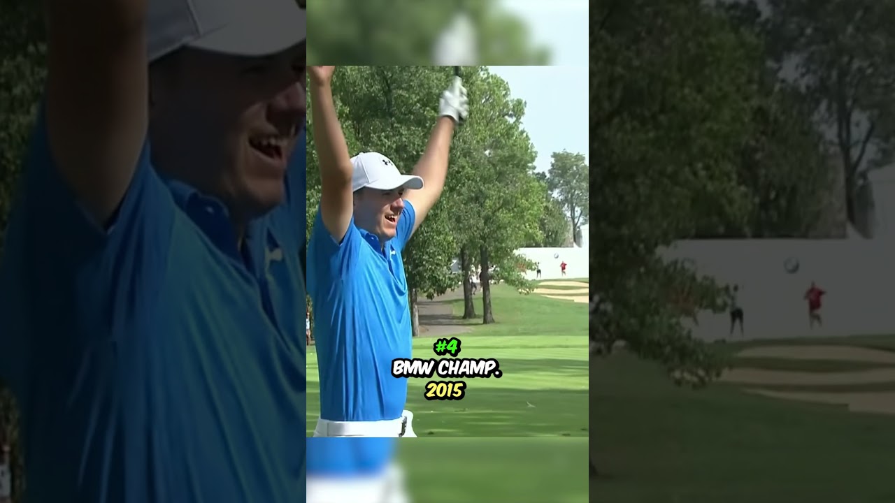 Top 5 Greatest Jordan Spieth Shots! #shorts